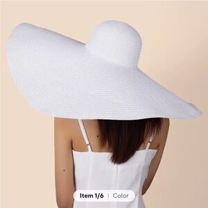 Summer Large Wide Brim Foldable Sun Hats for Women Oversized